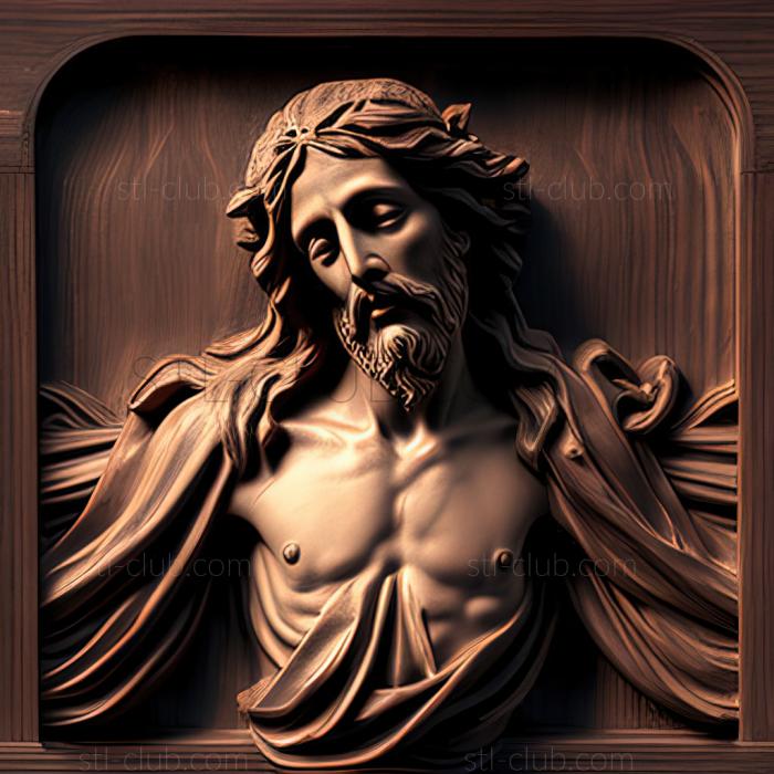 3D model st jesus (STL)